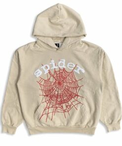Sp5der Logo Hoodie Cream  Limited In Stocks  Buy Now
