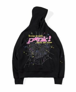 Sp5der PNK Hoodie Black  Get Up to 30 Discount