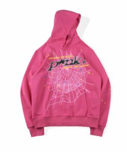 Sp5der PNK Hoodie Dark Pink  Get Up to 30 Discount
