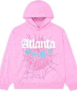 Sp5der Pink Atlanta Hoodie  Get Upto 30 OFF  Shop Now