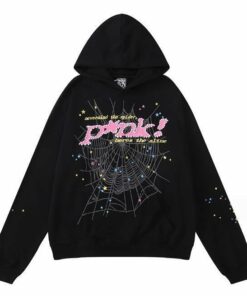 Sp5der Pnk V2 Hoodie Black  Get Up to 30 Discount