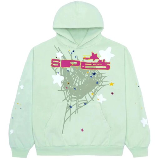 Sp5der SP5 Mint Hoodie Mint  Limited Stock  Shop Now