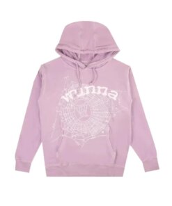 Sp5der X Gunna Wunna Hoodie ‘Purple’  Limited In Stocks