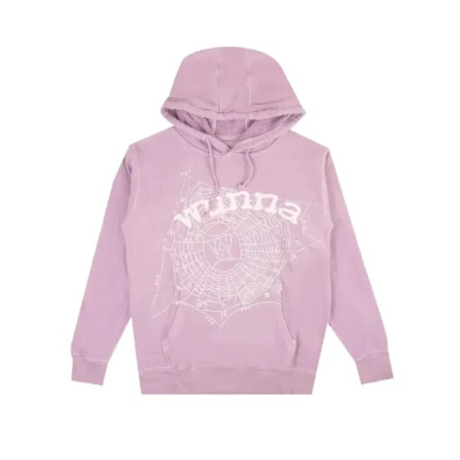 Sp5der X Gunna Wunna Hoodie ‘Purple’  Limited In Stocks