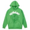 Spider Worldwide Crystal Websuit Hooded Sweatshirt Green – US-SPIDER