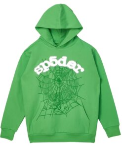 Spider Worldwide Crystal Websuit Hooded Sweatshirt Green – US-SPIDER