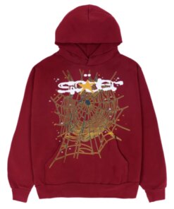 Spider Worldwide Hooded Sweatshirt Burgundy  Buy Now