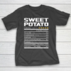Sweet Potato Nutrition Facts Thanksgiving Christmas Food T-Shirt