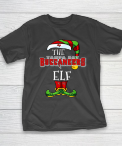 Tampa Bay Buccaneers Christmas ELF Funny NFL T-Shirt