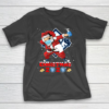 Tampa Bay Rays Funny Santa Claus Dabbing Christmas 2020 MLB T-Shirt