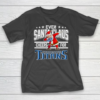 Tennessee Titans Even Santa Claus Cheers For Christmas NFL T-Shirt