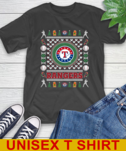 Texas Rangers Merry Christmas MLB Baseball Loyal Fan T-Shirt