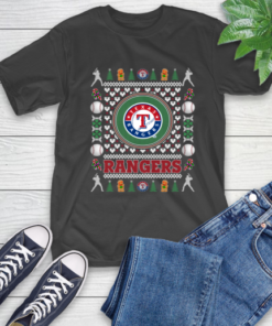 Texas Rangers Merry Christmas MLB Baseball Loyal Fan Ugly Shirt