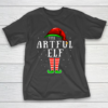 The Artful Elf Matching Family Group Christmas Party Pajama T-Shirt