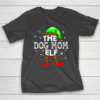 The Dog Mom Elf Group Matching Family Christmas Dog Lover T-Shirt