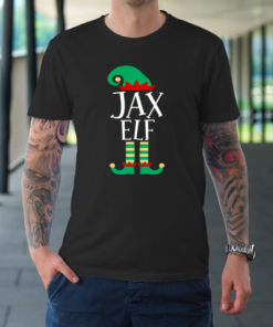 The Jax Elf Funny Family Matching Christmas Pajamas T-Shirt