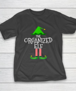 The Organized Elf Family Matching Group Christmas Gift Funny T-Shirt