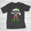 The Wine Loving Elf Group Matching Family Christmas Gift T-Shirt