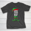 Tito Elf Costume Christmas Holiday Matching Family T-Shirt