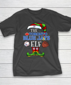 Toronto Blue Jays Christmas ELF Funny MLB T-Shirt