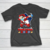 Toronto Maple Leafs Funny Santa Claus Dabbing Christmas 2020 NHL T-Shirt