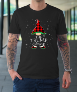 Trump Gnome Matching Family Group Christmas Party Pajama T-Shirt