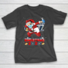 Utah Jazz Funny Santa Claus Dabbing Christmas 2020 NBA T-Shirt