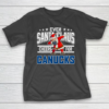 Vancouver Canucks Even Santa Claus Cheers For Christmas NHL T-Shirt