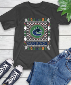 Vancouver Canucks Merry Christmas NHL Hockey Loyal Fan Ugly Shirt