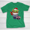 Washington Wizards Christmas Baby Yoda Star Wars Funny Happy NBA T-Shirt