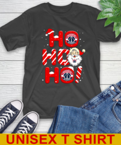 Washington Wizards NBA Basketball Ho Ho Ho Santa Claus Merry Christmas Shirt T-Shirt