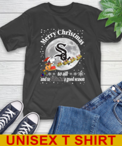 White Sox Merry Christmas To All And To White Sox A Good Season MLB Baseball Sports T-Shirt