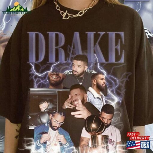 Drake Vintage T-Shirt Rapper Merch Shirt Aubrey Graham Hoodie Unisex