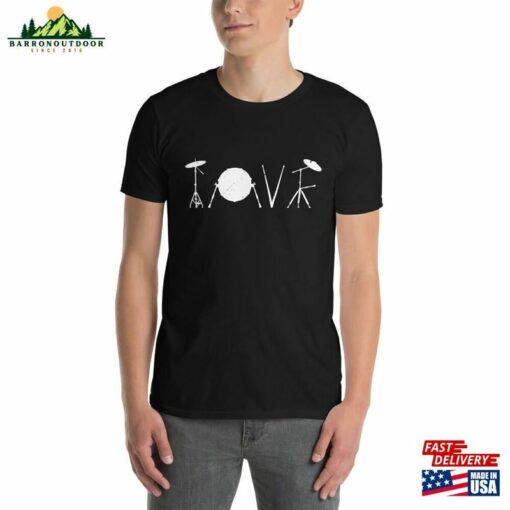 Drummers Drumming Gift Drum Love Drums Drummer T-Shirt Percussionists Shirt Sweatshirt