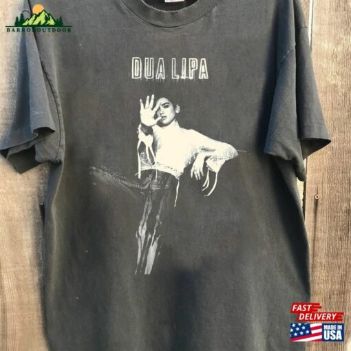 Dua Lipa Music Future Nostalgia Album Shirt Vintage 90S Graphic Tee Merch Unisex T-Shirt Hoodie