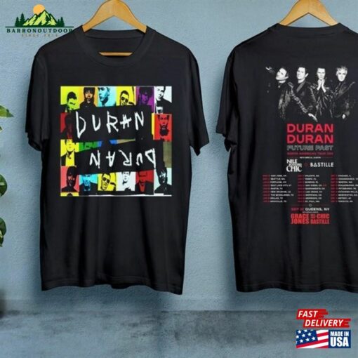 Duran 2023 North American Tour The Future Past T-Shirt Merch Fan Gifts Unisex Classic