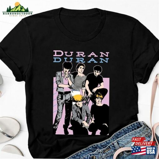 Duran Band Graphic T-Shirt 90S Vintage Shirt 2023 Tour Unisex