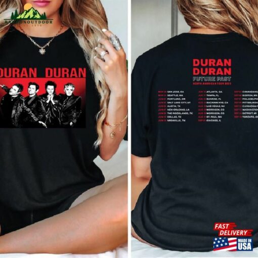 Duran Comfort Colors Tshirt North American Tour 2023 Future Past Shirt Music T-Shirt Unisex Sweatshirt