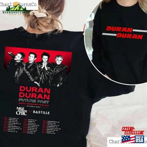 Duran Future Past Tour North American 2023 Shirt Music T-Shirt Hoodie Sweatshirt