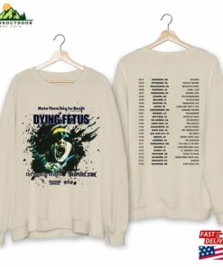 Dying Fetus 2023 Concert Shirt Band Fan Fall Us Tour Classic Sweatshirt