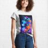Dynamic Set Of Multicolored Squares Classic T-Shirt