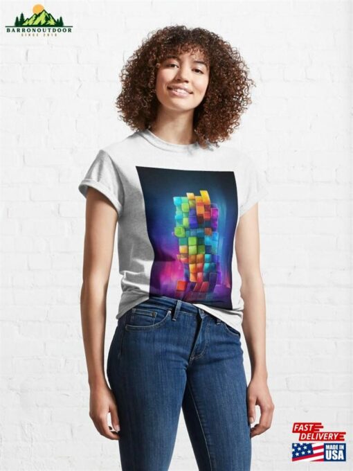 Dynamic Set Of Multicolored Squares Classic T-Shirt Hoodie Sweatshirt