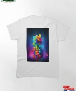 Dynamic Set Of Multicolored Squares Classic T-Shirt Hoodie Sweatshirt