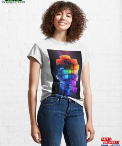 Dynamic Set Of Multicolored Squares Classic T-Shirt Hoodie Unisex Dynamic Set Of Multicolored Squares Classic T-Shirt Hoodie Unisex