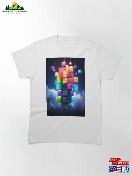 Dynamic Set Of Multicolored Squares Classic T-Shirt Unisex Sweatshirt