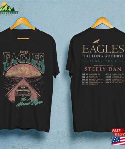 Eagles Band 2023 Tour Shirt The Long Goodbye Final Rock Sweatshirt Unisex