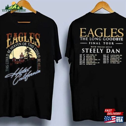 Eagles Band Tour 2023 Shirt The Long Goodbye Sweatshirt Hoodie Classic