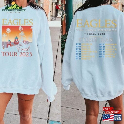 Eagles Final Tour 2023 Shirt Rock Gift For Fan Music Unisex T-Shirt