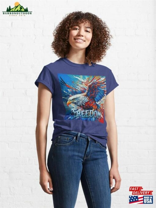 Eagle’s Gaze Across The Horizon Classic T-Shirt Unisex