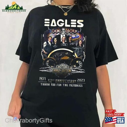 Eagles Rock Band Tour 2023 Shirt The Long Goodbye Tshirt Finals Hoodie Sweatshirt